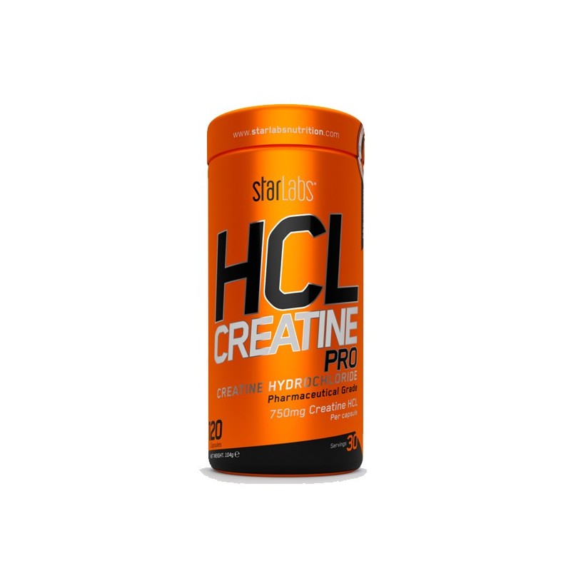 Creatine HCL 120 Cápsulas - StarLabs