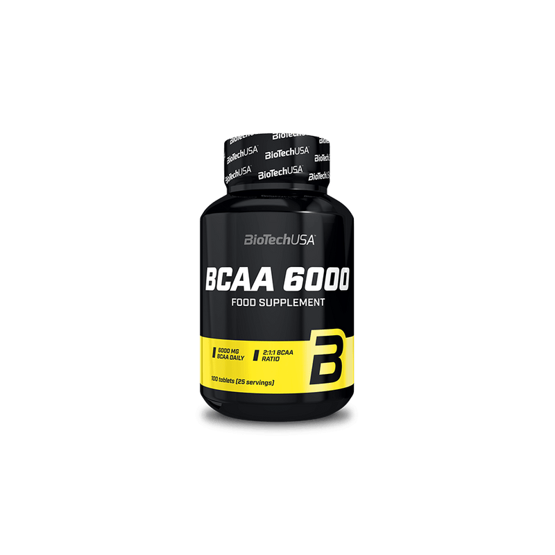 BCAA 6000 100 Tabletas - Biotech Usa