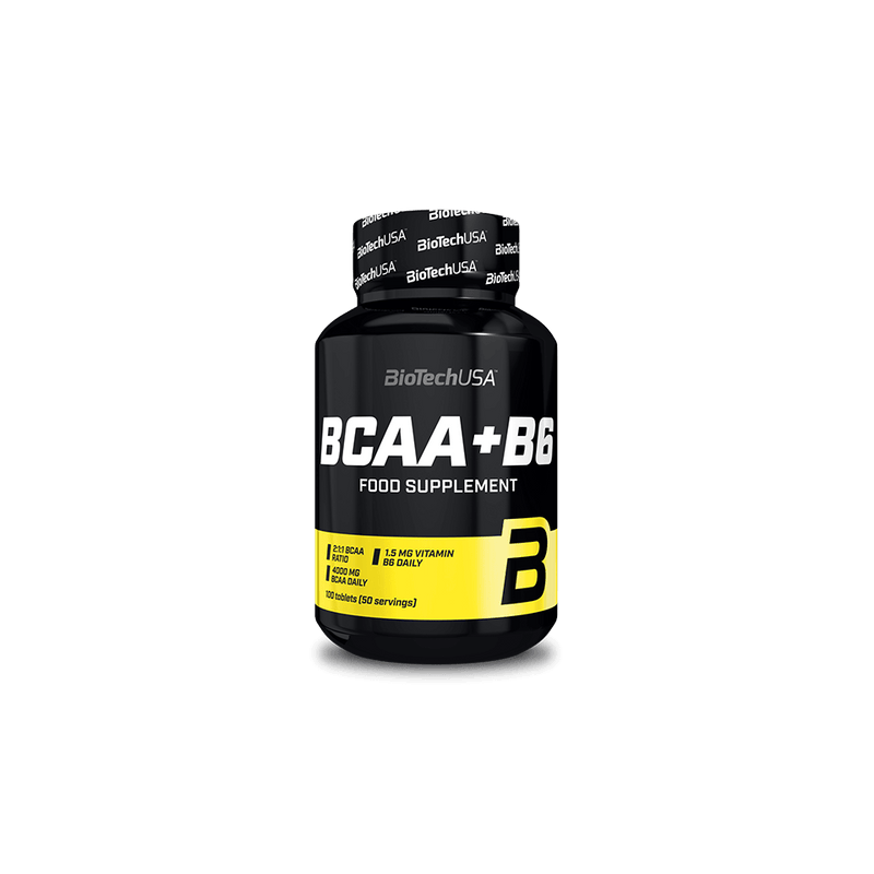 BCAA+B6 100 Tabletas - Biotech Usa