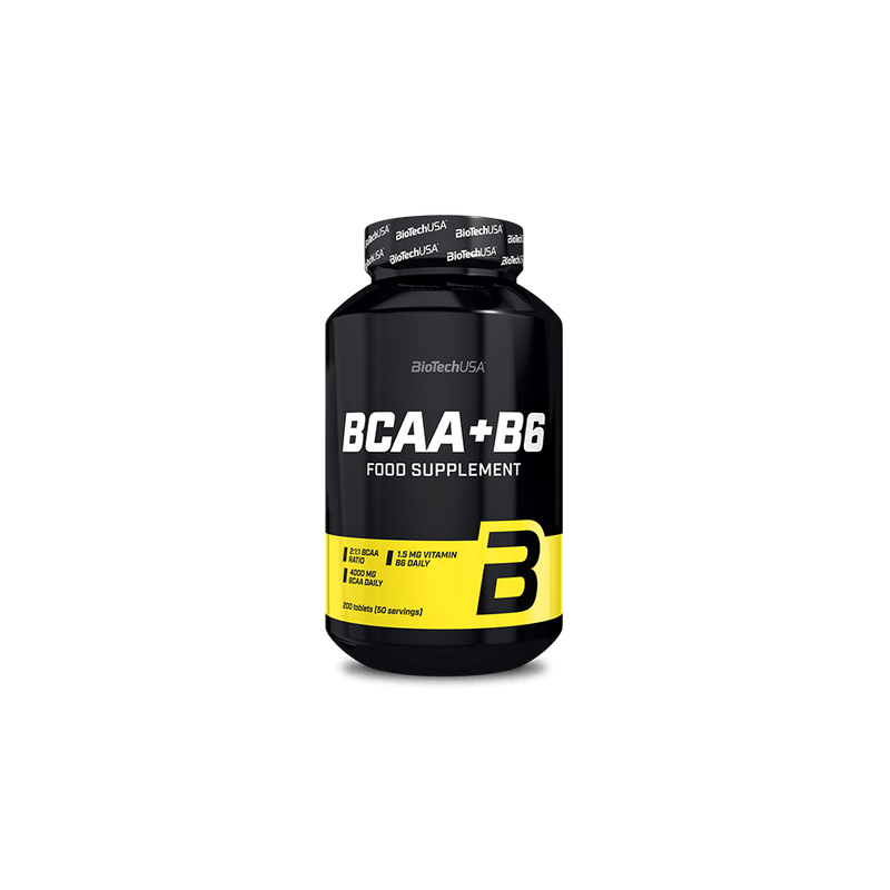 BCAA+B6 200 Tabletas - Biotech Usa