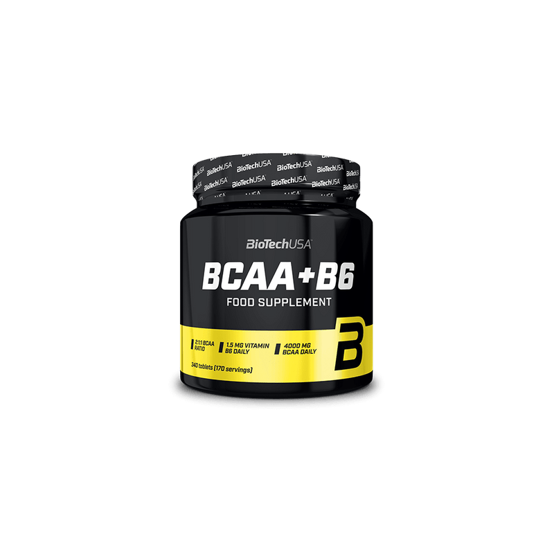 BCAA y B6 340 Tabletas - Biotech Usa