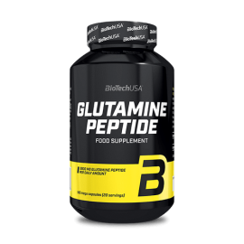 Glutamine Peptide 180 Cápsulas - Biotech Usa