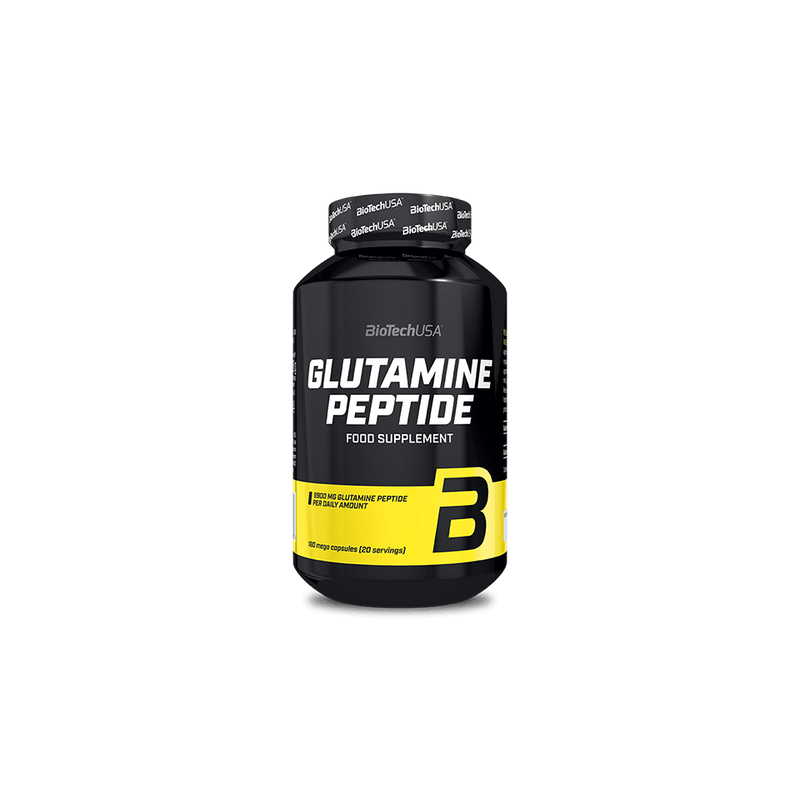 Glutamine Peptide 180 Cápsulas - Biotech Usa