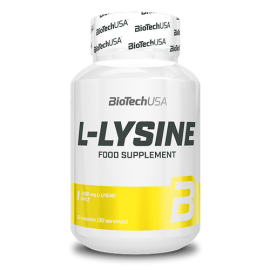 L-Lysine 90 Cápsula - Biotech Usa