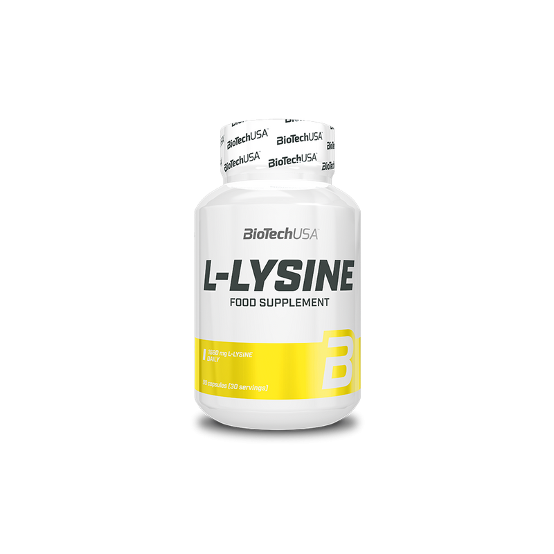 L-Lysine 90 Cápsula - Biotech Usa