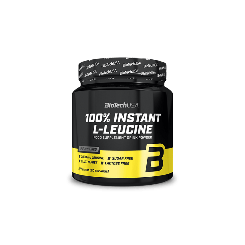 100% Instant L - Leucine 277g - Biotech Usa