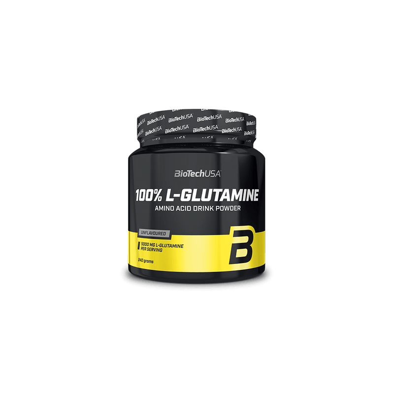 100% L-Glutamine 240g - Biotech Usa