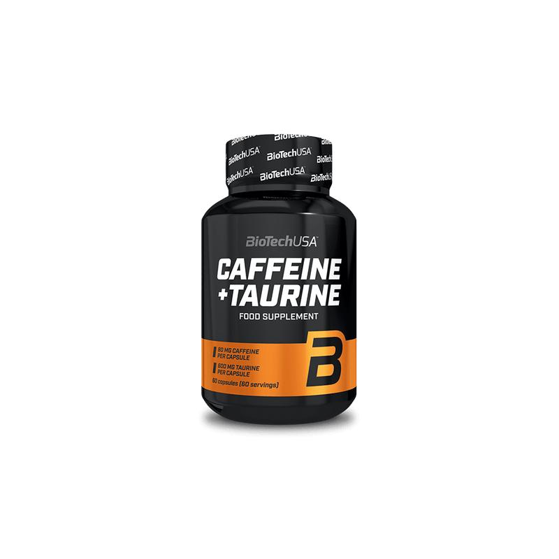 Caffeine + Taurine 60 cápsulas - Biotech Usa