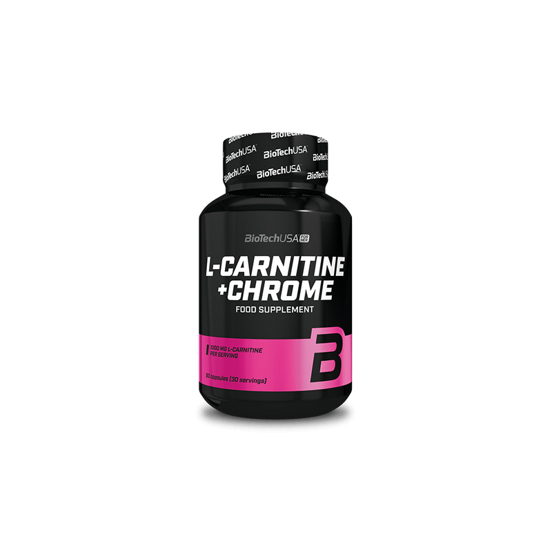 L - Carnitine + Chrome 60 Cápsulas - Biotech Usa