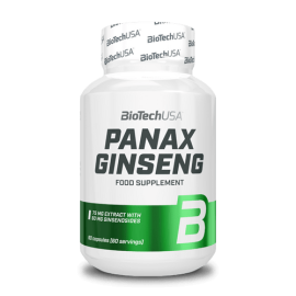 Panax Ginseng 60 Cápsulas - Biotech Usa