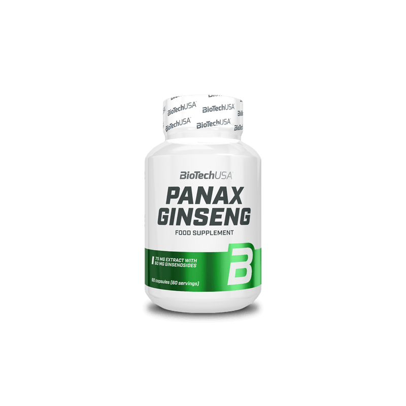 Panax Ginseng 60 Cápsulas - Biotech Usa