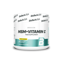 MSM y Vitamin C 150g - Biotech Usa