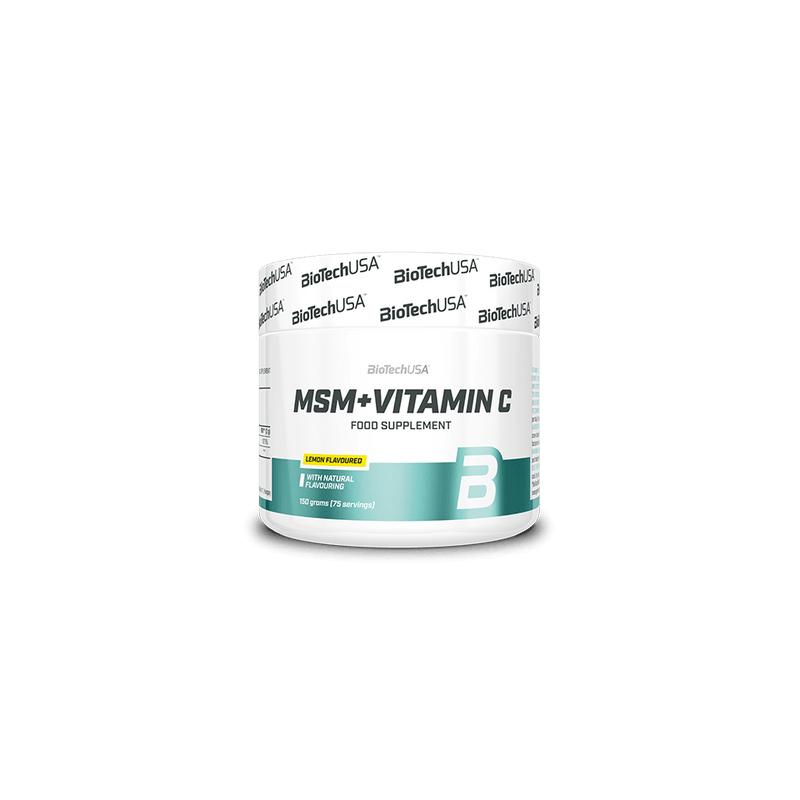 MSM y Vitamin C 150g - Biotech Usa