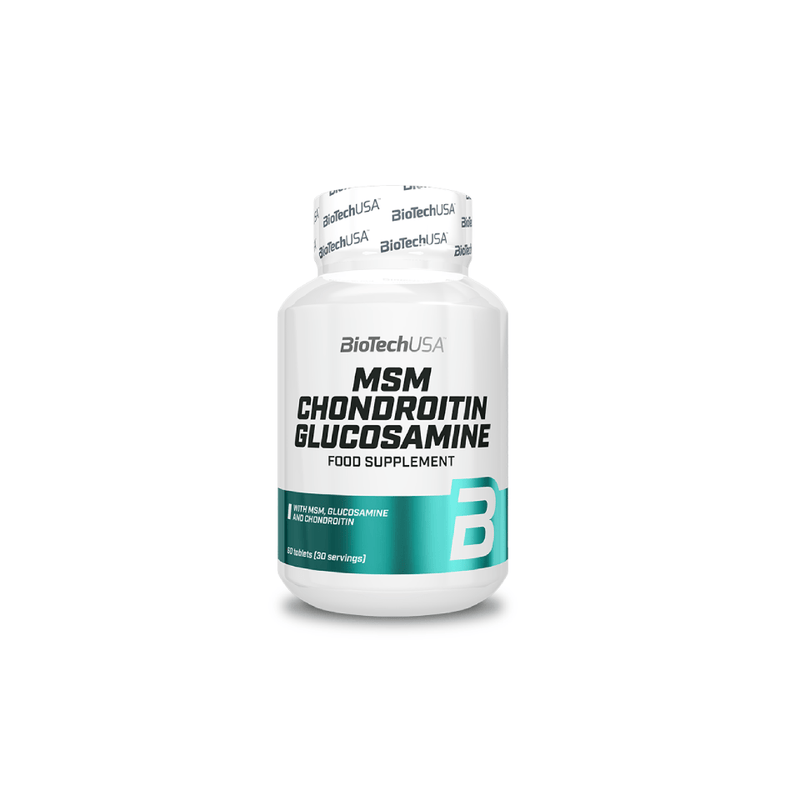 MSM Chondroitin Glucosamine 60 Tabletas - Biotech Usa