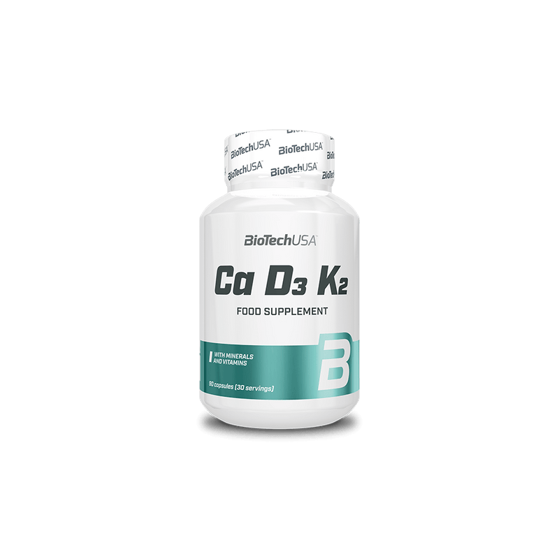 Ca D3 K2 90 Cápsulas - Biotech Usa