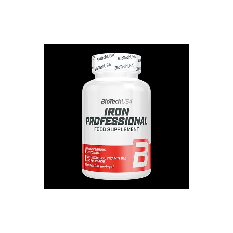 Iron Professional 60 Comprimidos - Biotech Usa