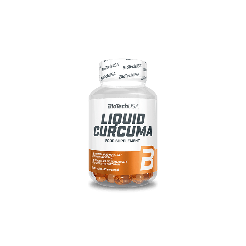 Liquid Curcuma 30 Cápsulas - Biotech Usa