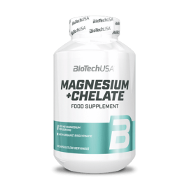 Magnesium + Chelate 60 Cápsulas - Biotech Usa