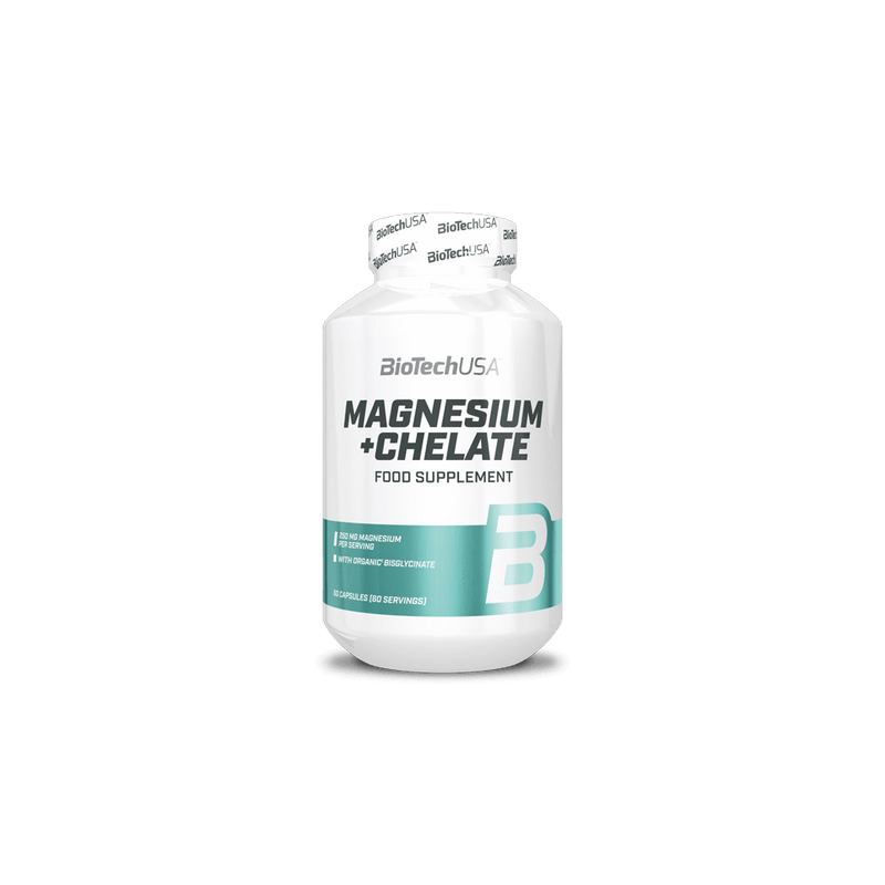 Magnesium + Chelate 60 Cápsulas - Biotech Usa