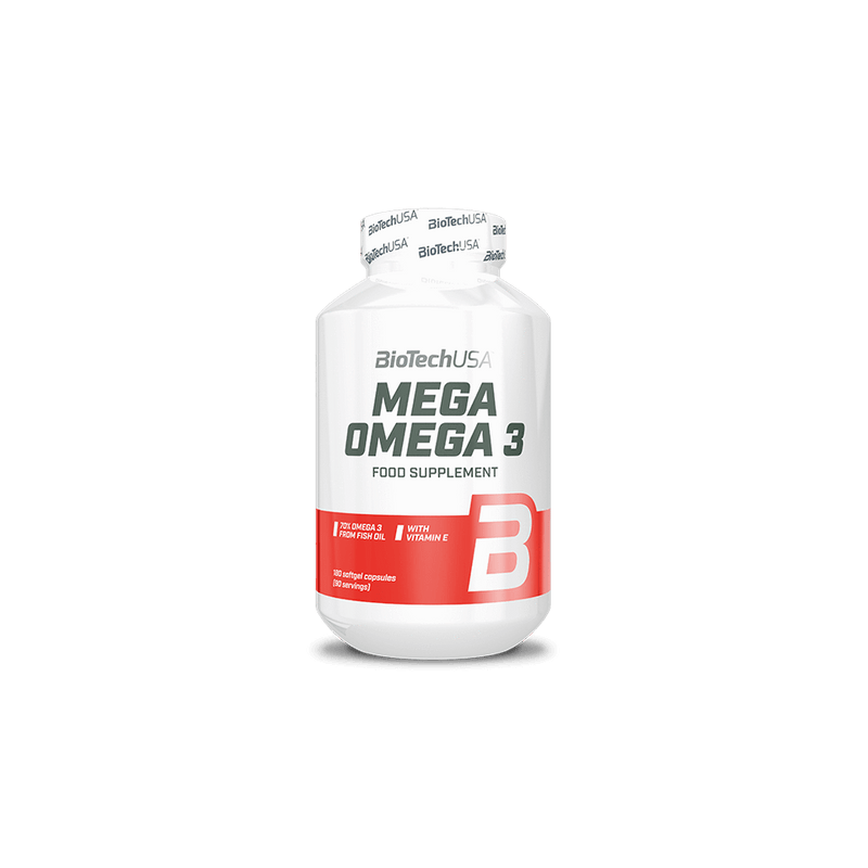 Mega Omega 3 180 Cápsulas Gelatina - Biotech Usa