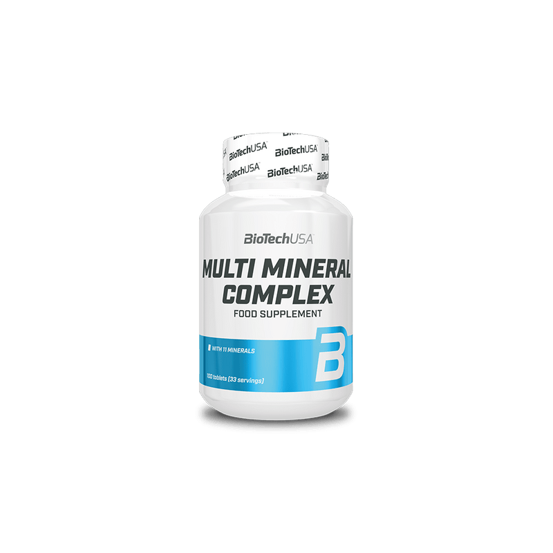 Multi Mineral Complex 100 Tabletas - Biotech Usa