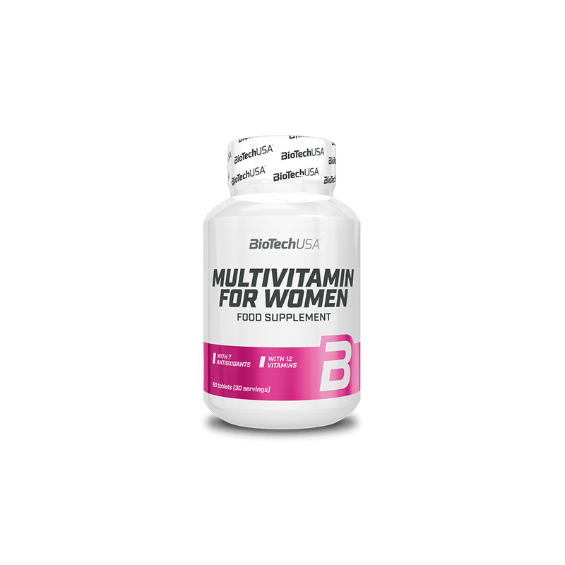 Multivitamin For Women 60 Comprimidos - Biotech Usa