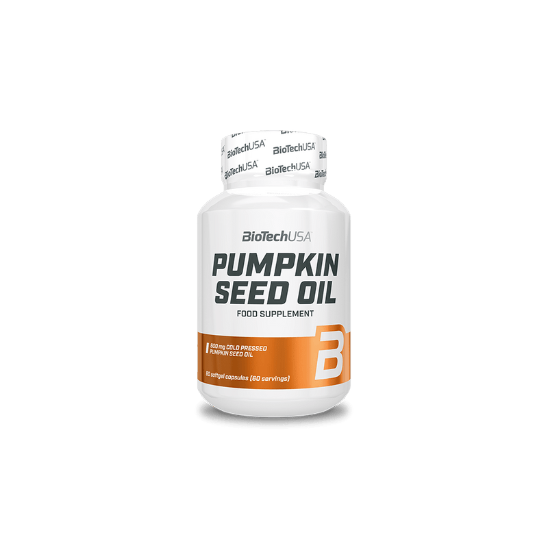 Pumpkin Seed Oil 60 Cápsulas - Biotech Usa