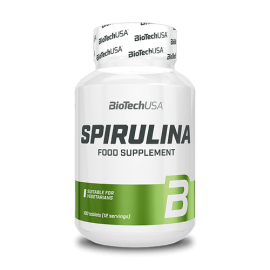 Spirulina 100 Tabletas - Biotech Usa