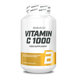 Vitamin C 1000 250 Tabletas - Biotech Usa