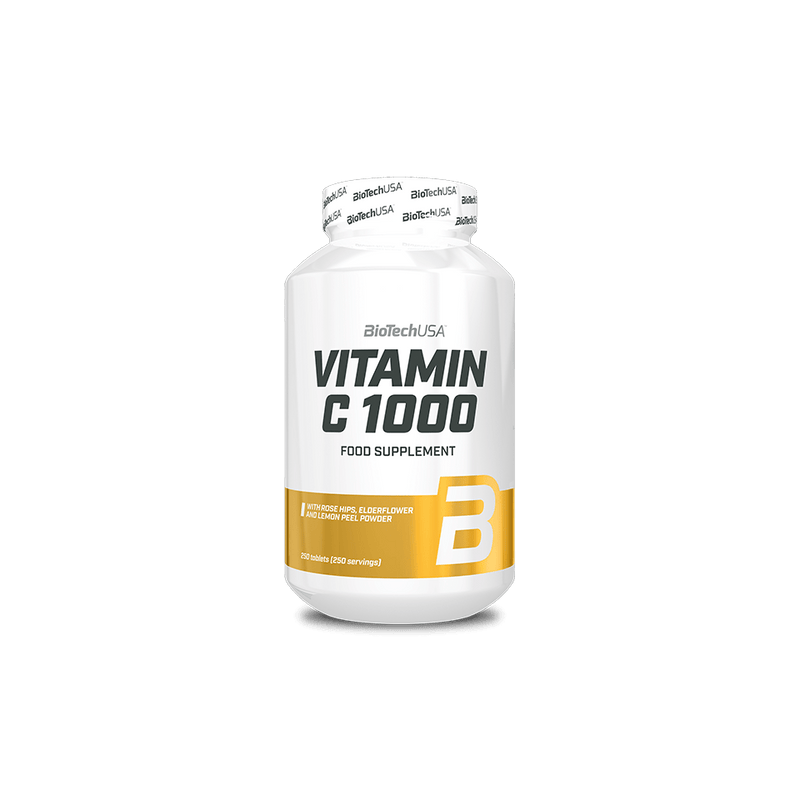 Vitamin C 1000 250 Tabletas - Biotech Usa