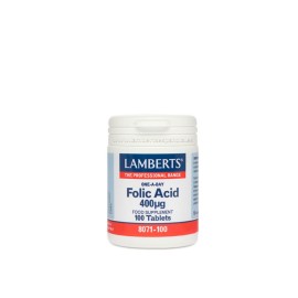 Ácido Fólico 400mcg 100 Tabletas - Lamberts