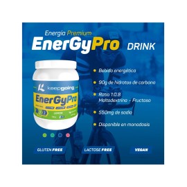 Vegan EnergyPro Drink 760gr - Keepgoing