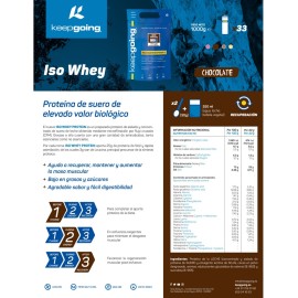 Iso Whey 1000gr - Keepgoing