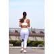 White Juliana Top Deportivo - Sasha Active Wear