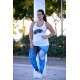 Blue Juliana Malla Deportiva Talle Medio - Sasha Active Wear