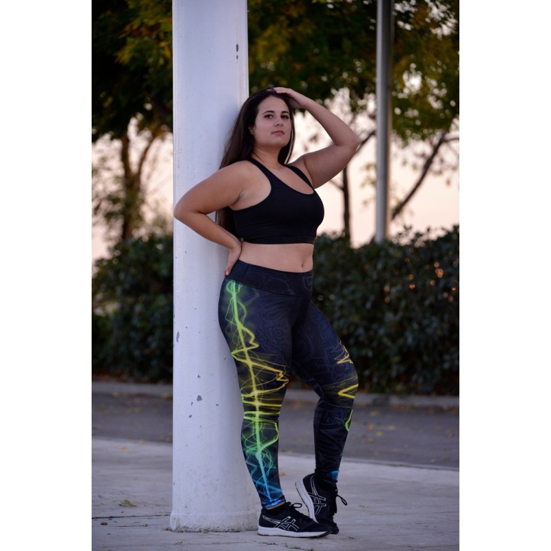 Electra Malla Deportiva Talle Medio - Sasha Active Wear