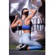 Lady In Blue Malla Deportiva Talle Medio  - Sasha Active Wear