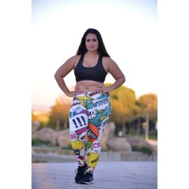 Almudena Malla Deportiva Talle Alto  - Sasha Active Wear