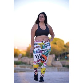 Almudena Malla Deportiva Talle Alto  - Sasha Active Wear