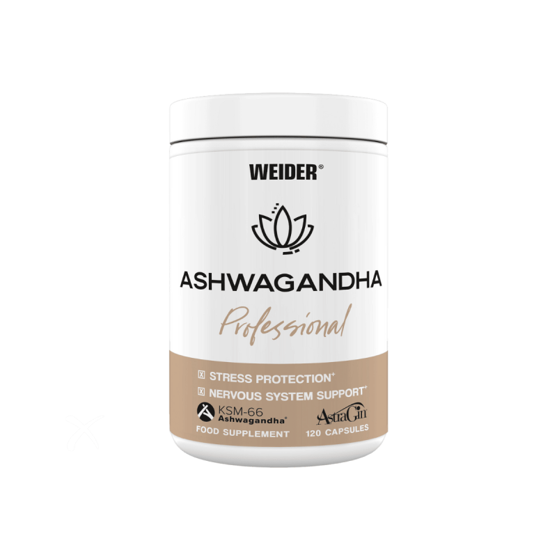 Ashwagandha Professional 120 Cápsulas - Weider