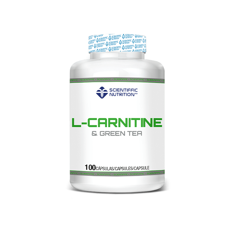 L-Carnitine And Green Tea 100 Cápsulas - Scientiffic Nutrition