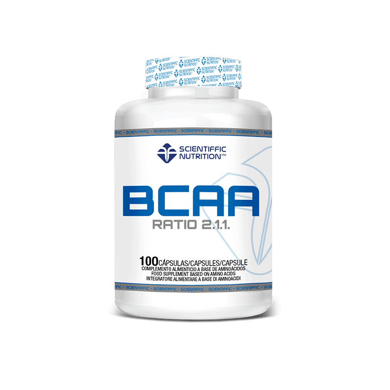 BCAA 100 Cápsulas 500 mg - Scientiffic Nutrition