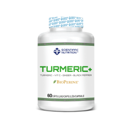 Turmeric 60 Cápsulas - Scientiffic Nutrition