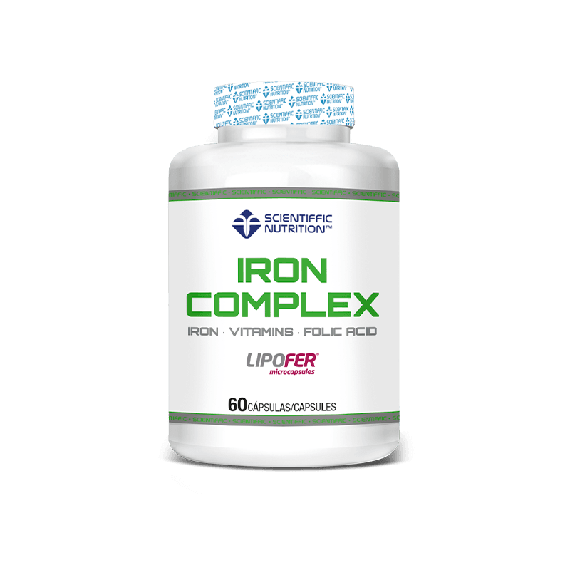 IRON COMPLEX 60 Cápsulas - Scientiffic Nutrition