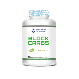 BLOCK CARBS 90 Cápsulas - Scientiffic Nutrition