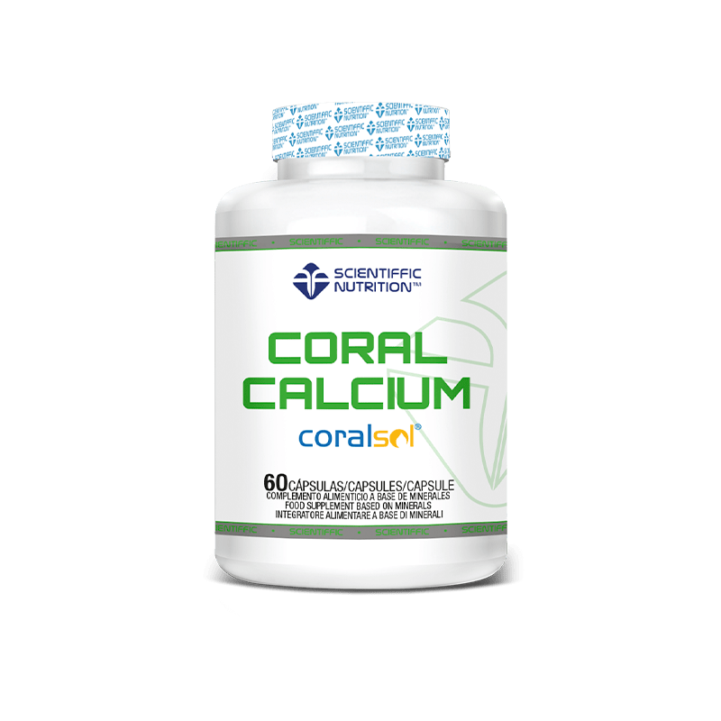 CORAL CALCIUM 60 Cápsulas - Scientiffic Nutrition