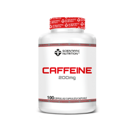 Caffeine 200mg 100 Cápsulas - Scientific Nutrition