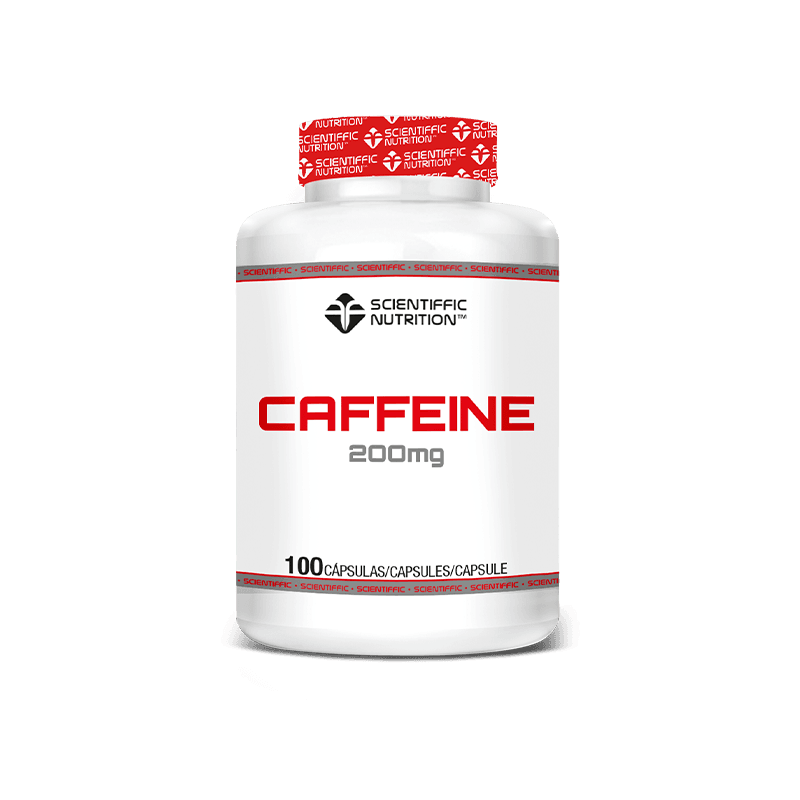 Caffeine 200mg 100 Cápsulas - Scientific Nutrition