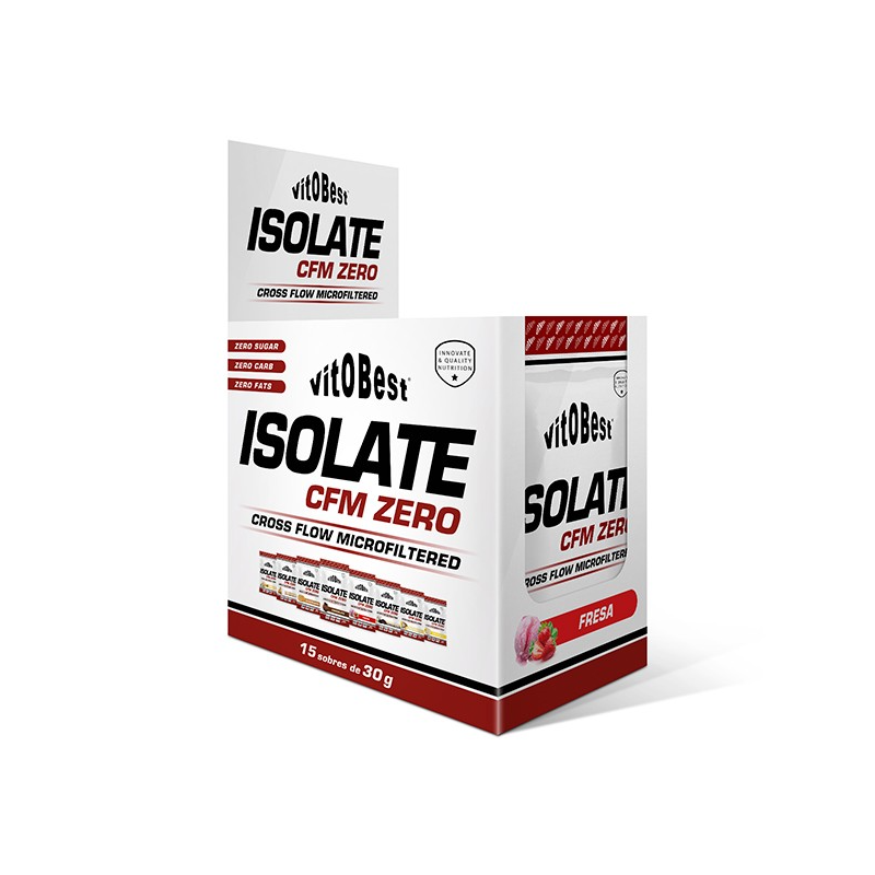 Isolate CFM Zero 15 Sobres 30g - Vitobest