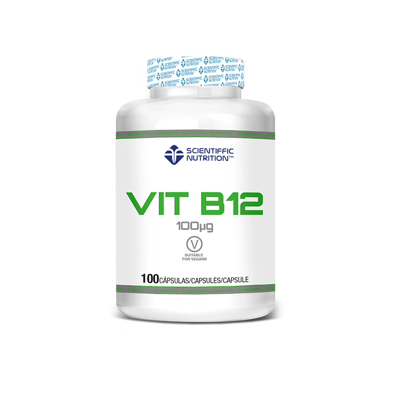 VIT B12 100 Cápsulas - Scientiffic Nutrition